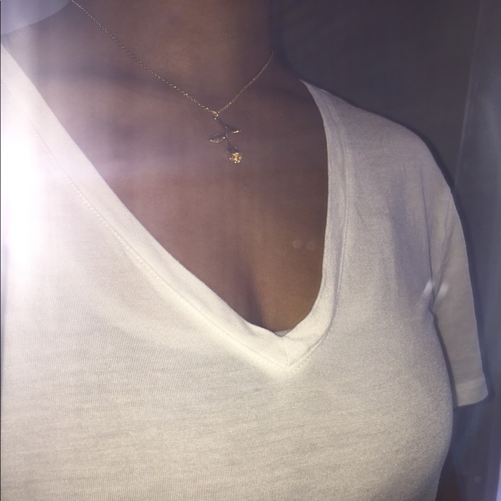 Rose necklace